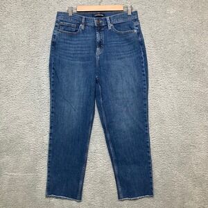 Calvin Klein Jeans Classic Blue Cropped Denim